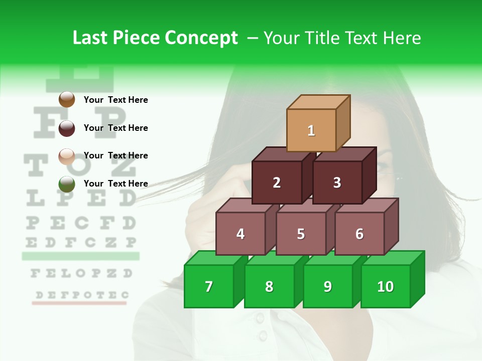 Eye Chinese Asian PowerPoint Template