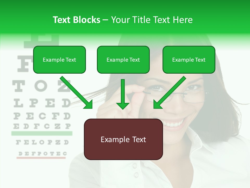 Eye Chinese Asian PowerPoint Template