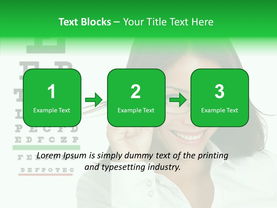 Eye Chinese Asian PowerPoint Template