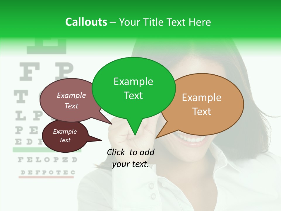 Eye Chinese Asian PowerPoint Template