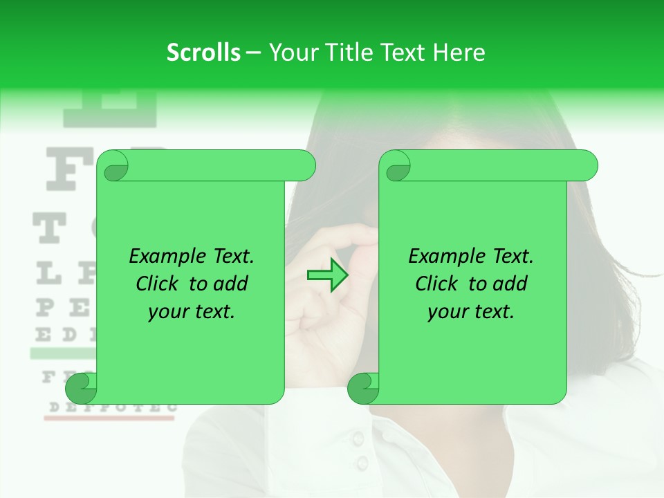 Eye Chinese Asian PowerPoint Template