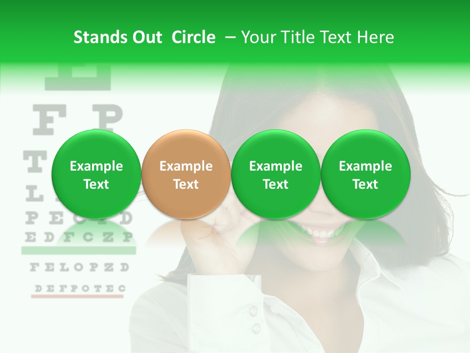 Eye Chinese Asian PowerPoint Template