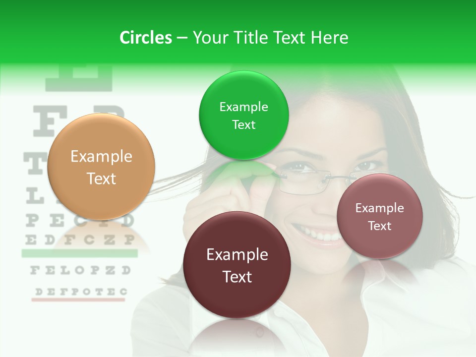 Eye Chinese Asian PowerPoint Template