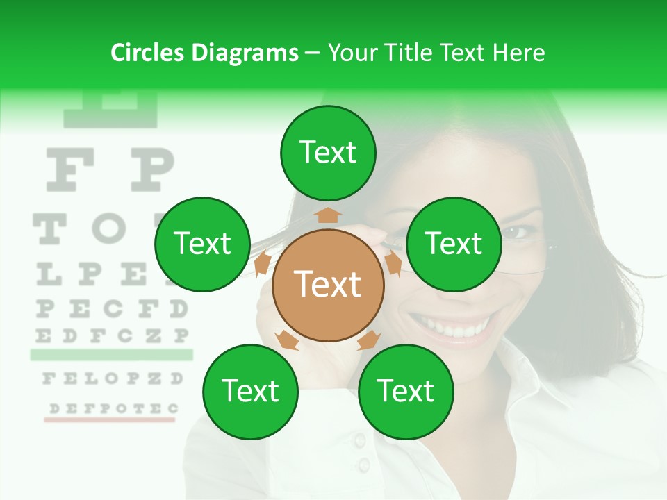 Eye Chinese Asian PowerPoint Template