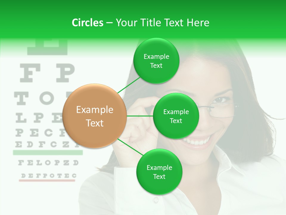 Eye Chinese Asian PowerPoint Template