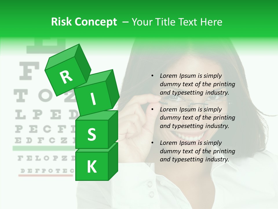 Eye Chinese Asian PowerPoint Template