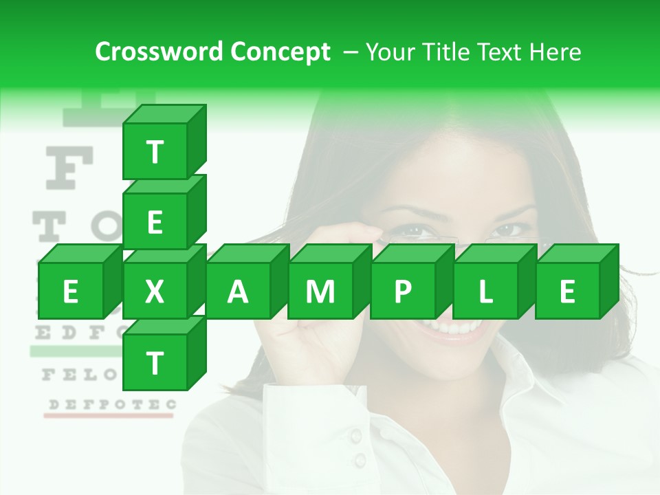 Eye Chinese Asian PowerPoint Template