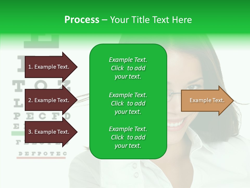 Eye Chinese Asian PowerPoint Template