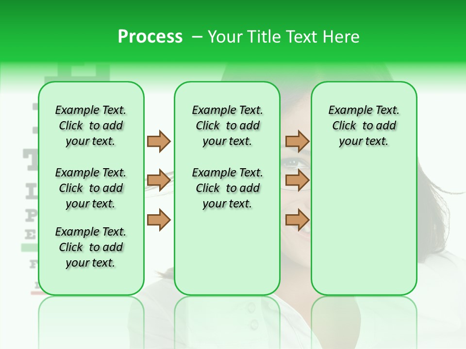 Eye Chinese Asian PowerPoint Template