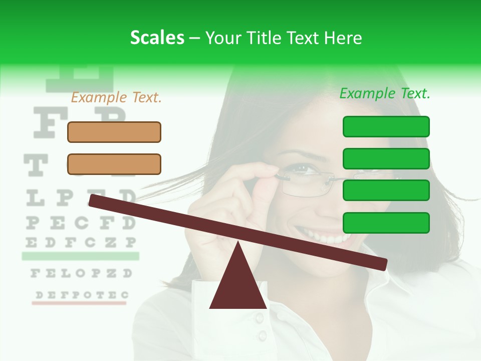 Eye Chinese Asian PowerPoint Template