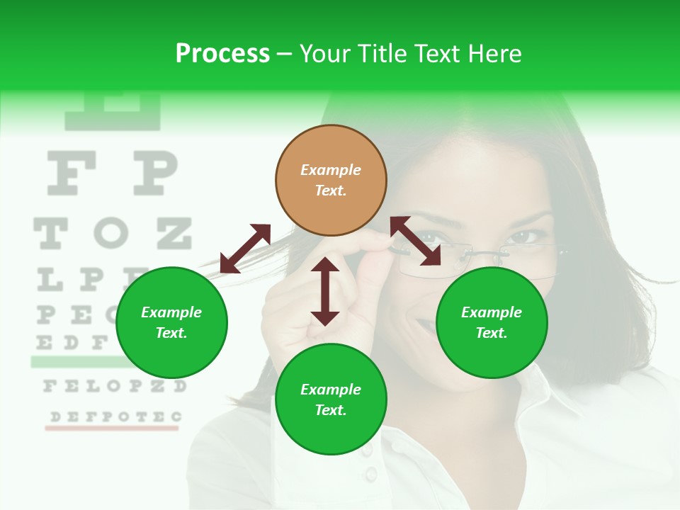 Eye Chinese Asian PowerPoint Template