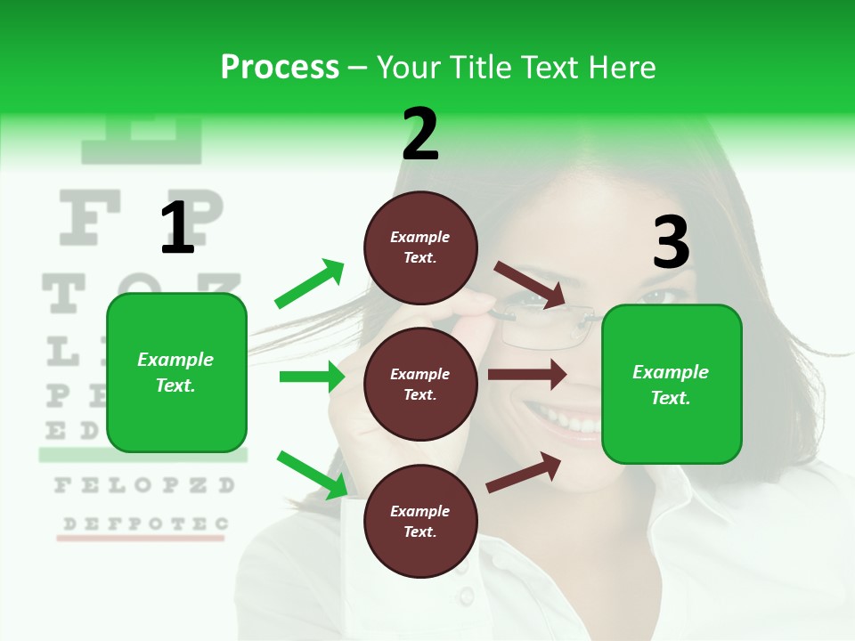 Eye Chinese Asian PowerPoint Template