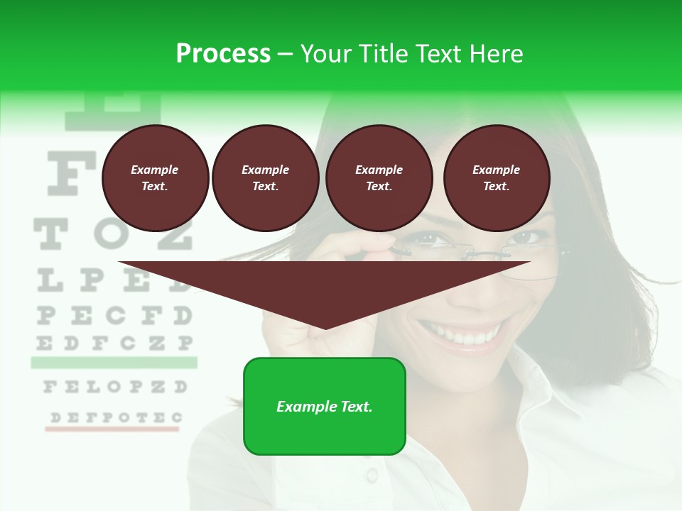 Eye Chinese Asian PowerPoint Template