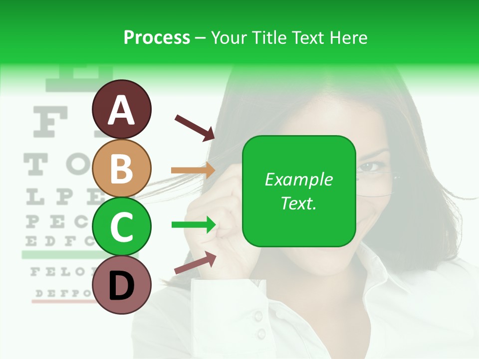 Eye Chinese Asian PowerPoint Template