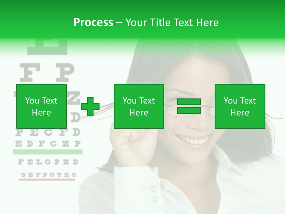 Eye Chinese Asian PowerPoint Template