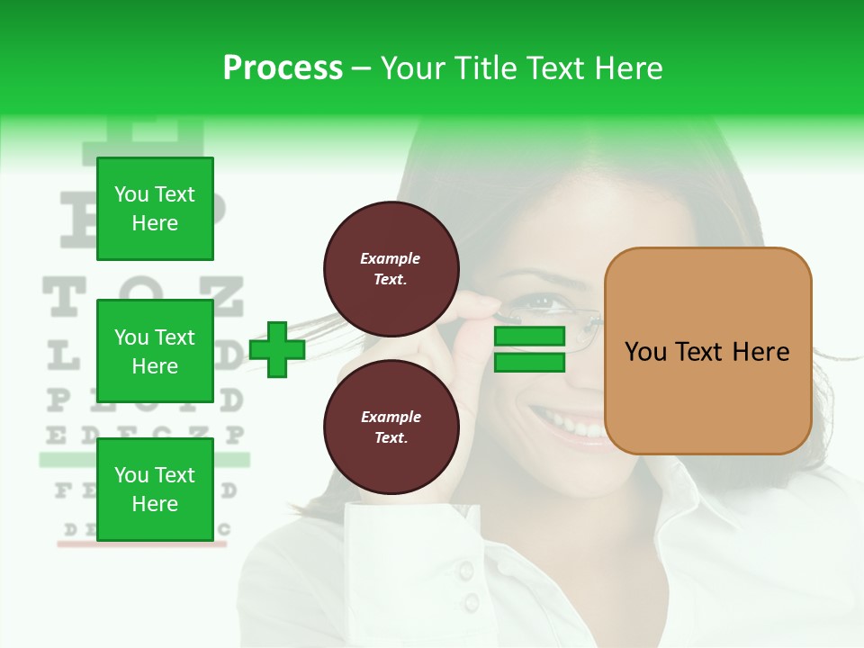 Eye Chinese Asian PowerPoint Template