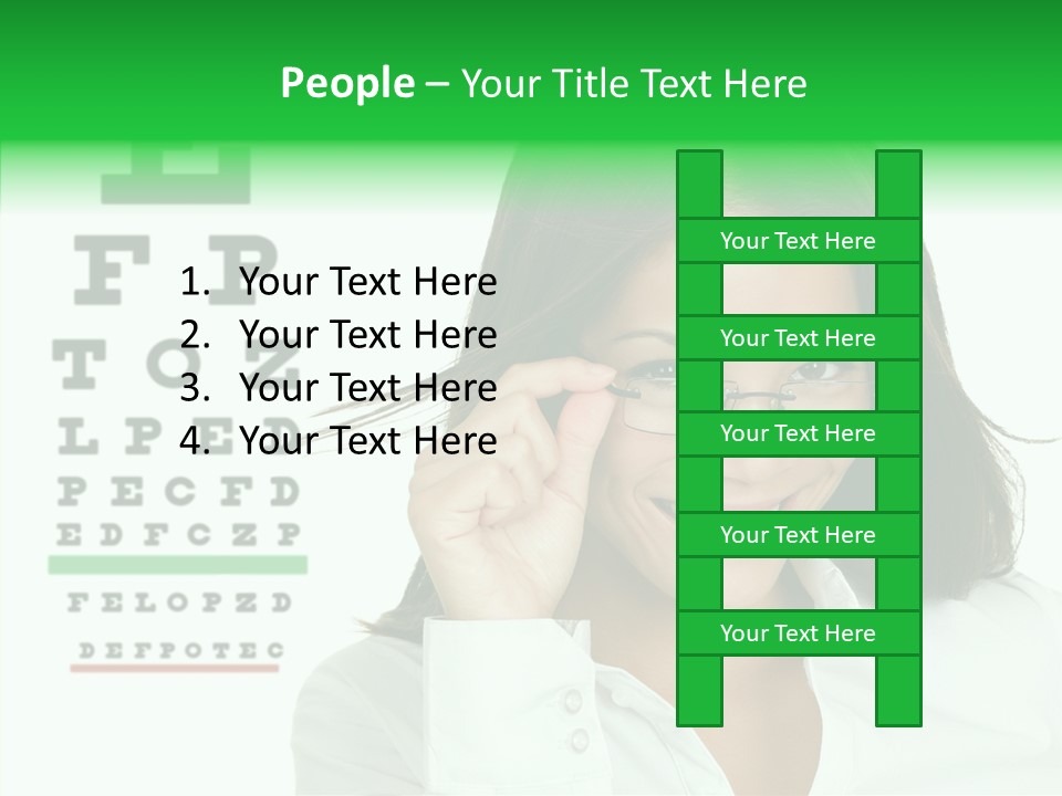 Eye Chinese Asian PowerPoint Template