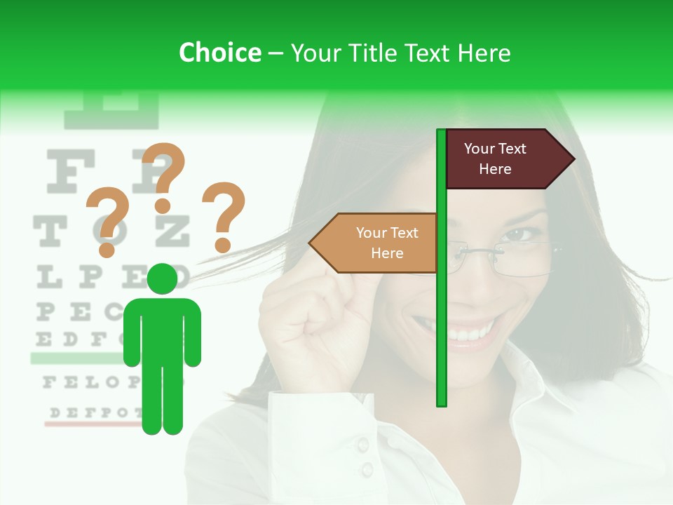 Eye Chinese Asian PowerPoint Template