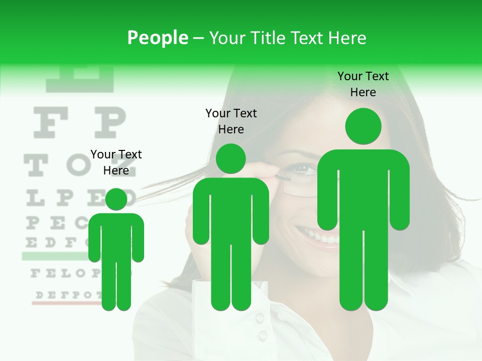 Eye Chinese Asian PowerPoint Template