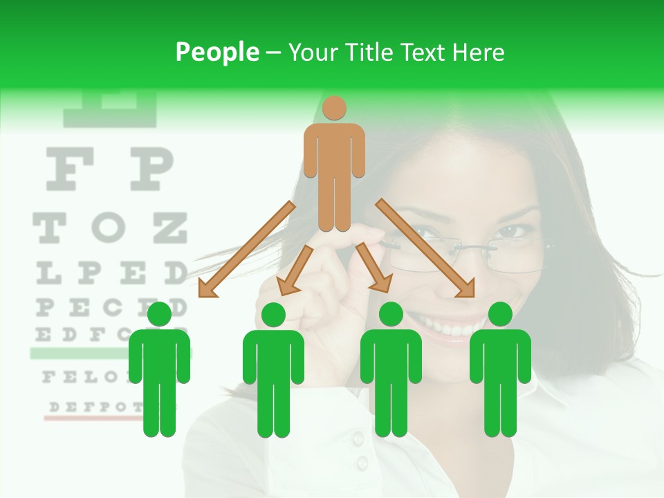 Eye Chinese Asian PowerPoint Template