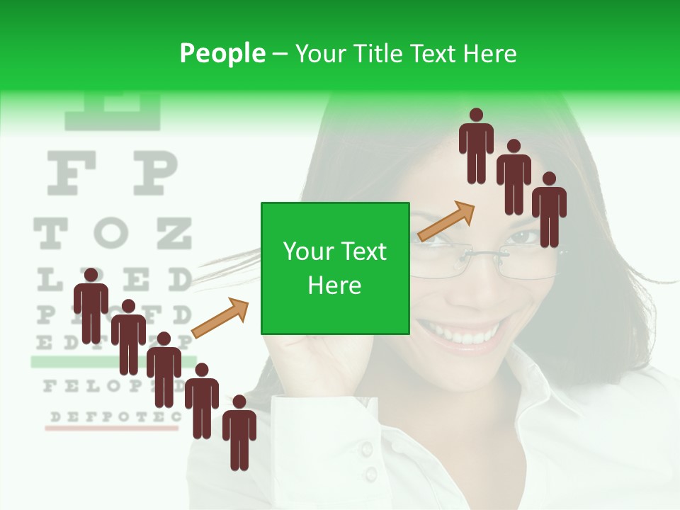 Eye Chinese Asian PowerPoint Template