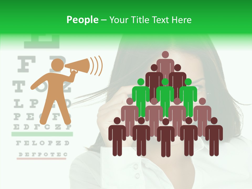 Eye Chinese Asian PowerPoint Template