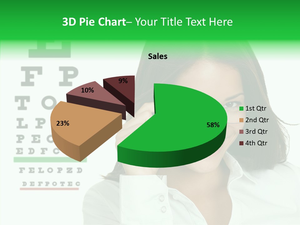 Eye Chinese Asian PowerPoint Template