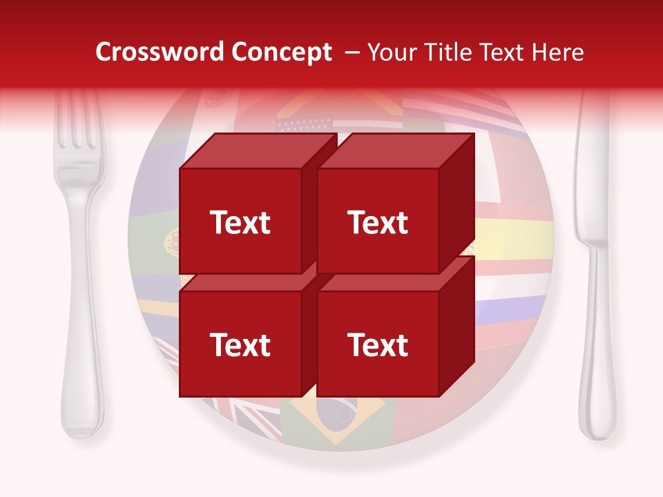 Gastronomic Tourism British PowerPoint Template