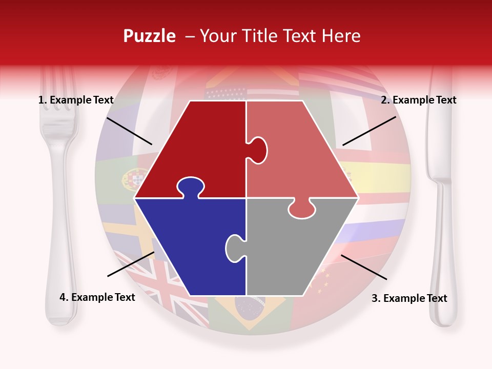 Gastronomic Tourism British PowerPoint Template