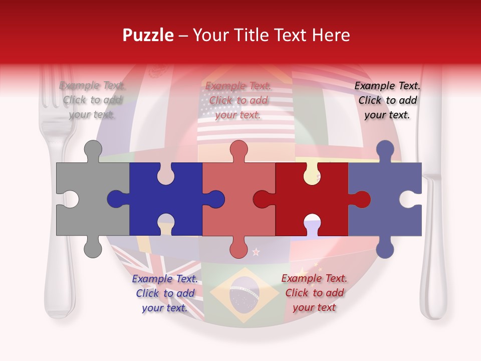 Gastronomic Tourism British PowerPoint Template