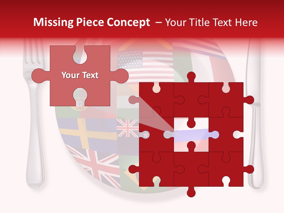 Gastronomic Tourism British PowerPoint Template