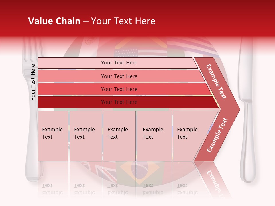 Gastronomic Tourism British PowerPoint Template