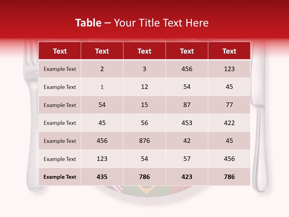 Gastronomic Tourism British PowerPoint Template