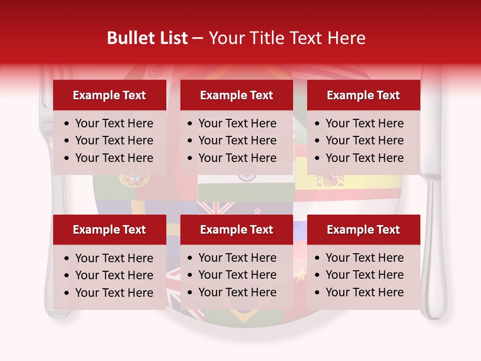 Gastronomic Tourism British PowerPoint Template