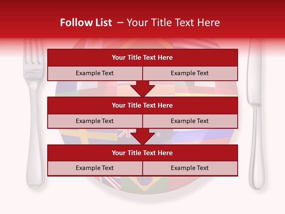Gastronomic Tourism British PowerPoint Template