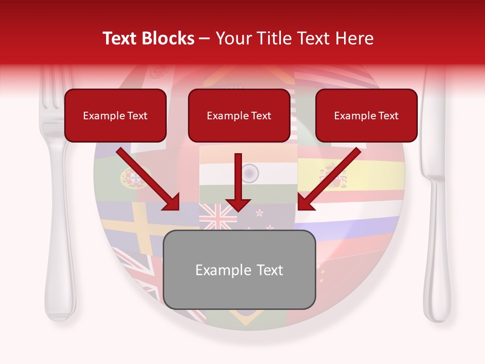 Gastronomic Tourism British PowerPoint Template