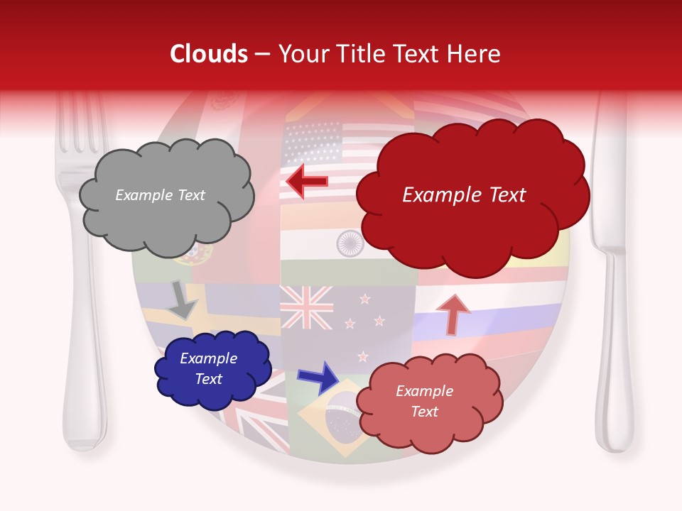 Gastronomic Tourism British PowerPoint Template