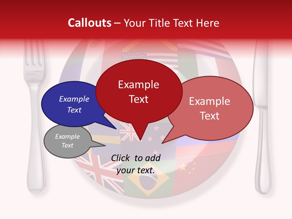 Gastronomic Tourism British PowerPoint Template