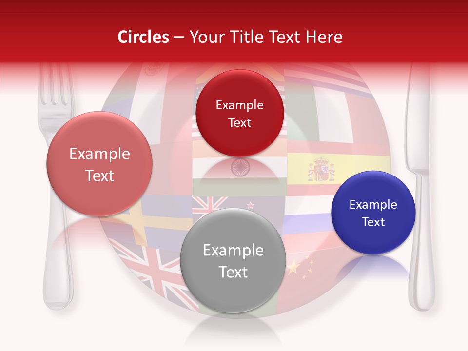 Gastronomic Tourism British PowerPoint Template