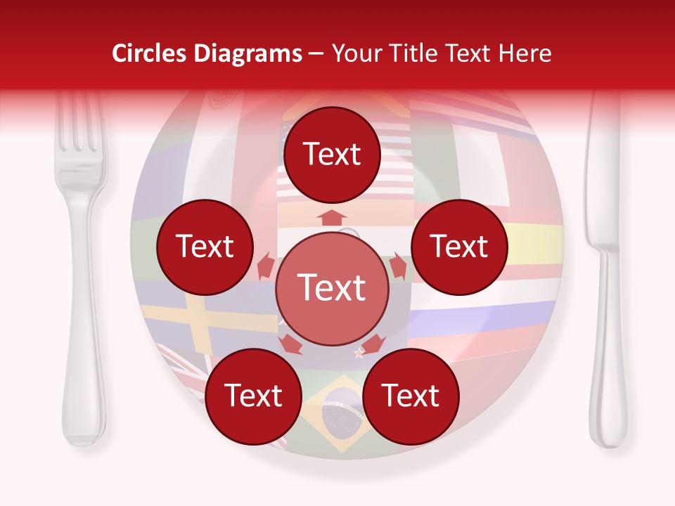 Gastronomic Tourism British PowerPoint Template