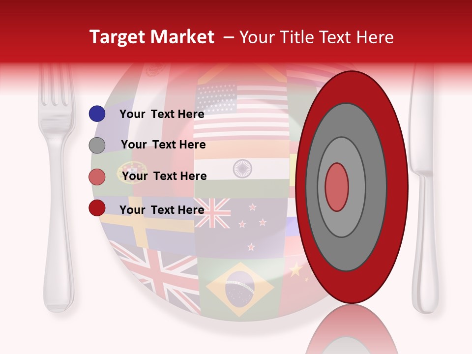 Gastronomic Tourism British PowerPoint Template