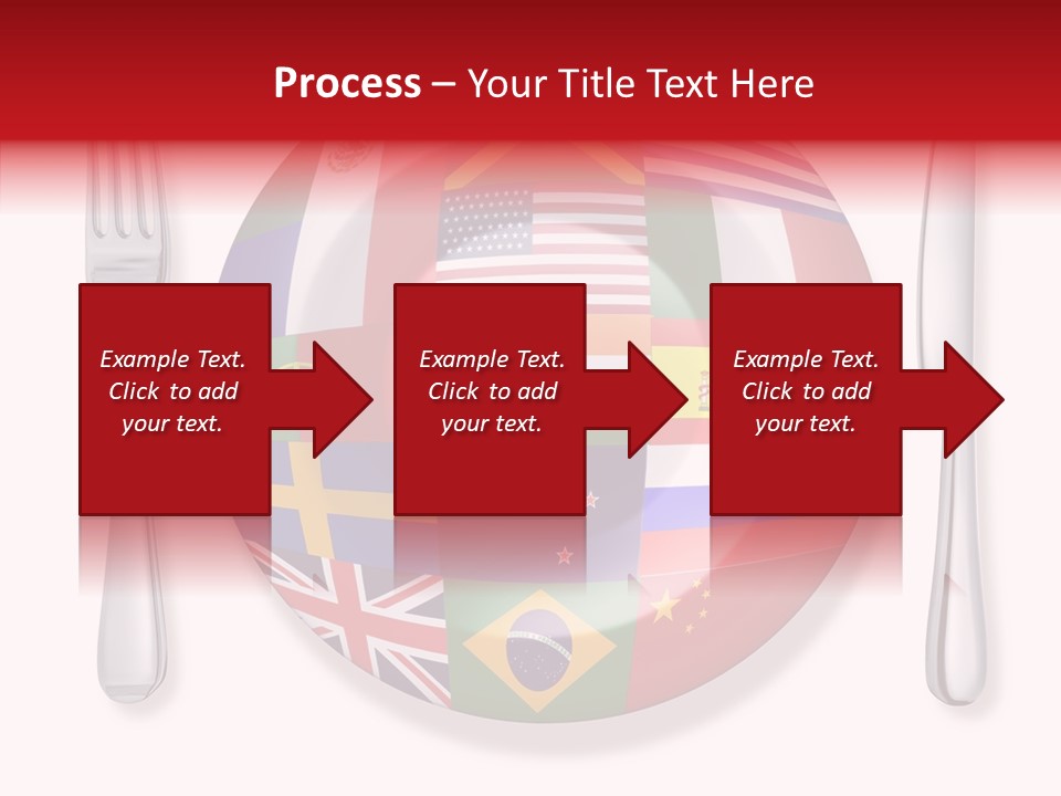 Gastronomic Tourism British PowerPoint Template