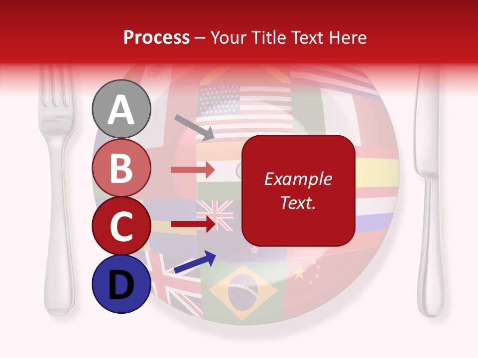 Gastronomic Tourism British PowerPoint Template