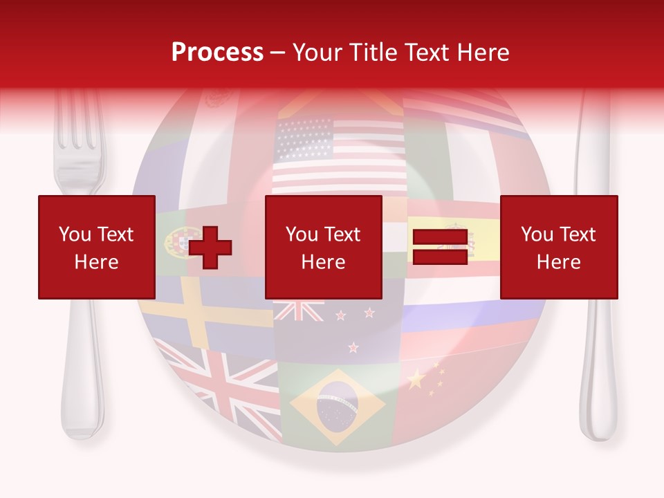 Gastronomic Tourism British PowerPoint Template
