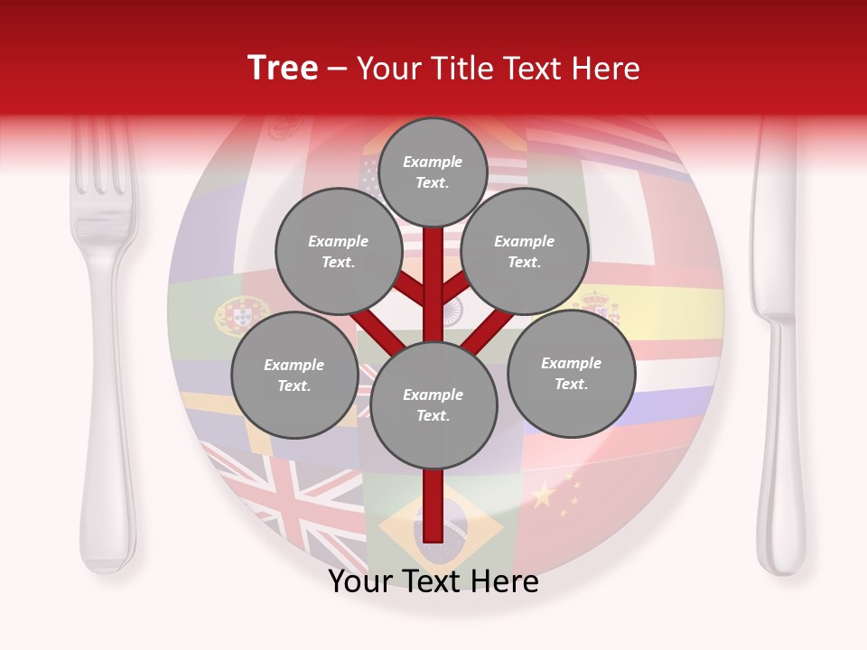 Gastronomic Tourism British PowerPoint Template
