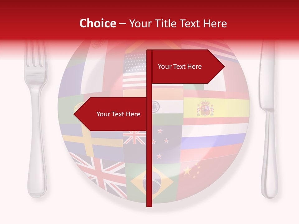 Gastronomic Tourism British PowerPoint Template