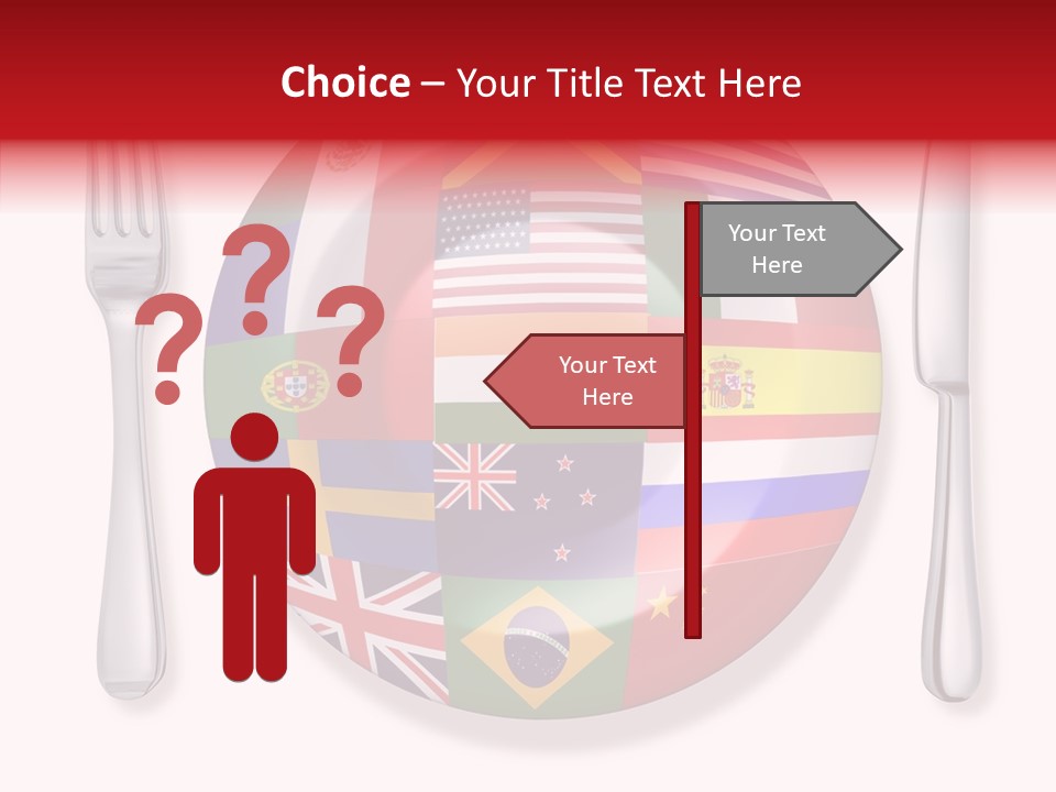 Gastronomic Tourism British PowerPoint Template