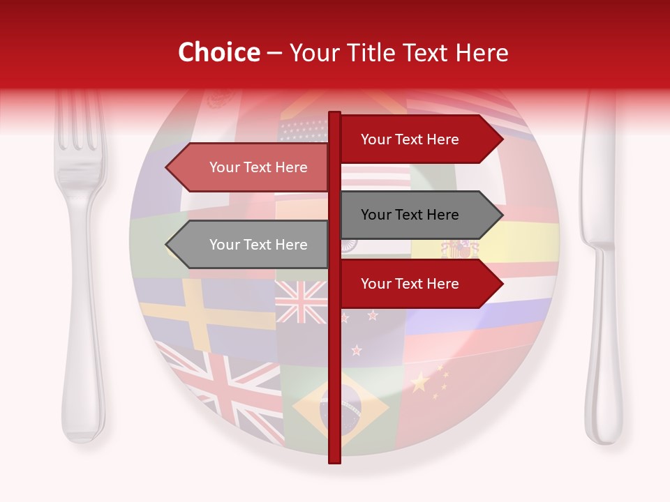 Gastronomic Tourism British PowerPoint Template