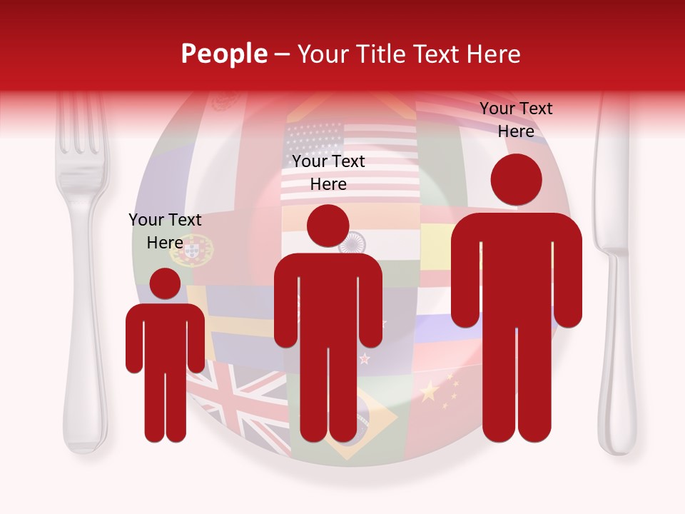 Gastronomic Tourism British PowerPoint Template