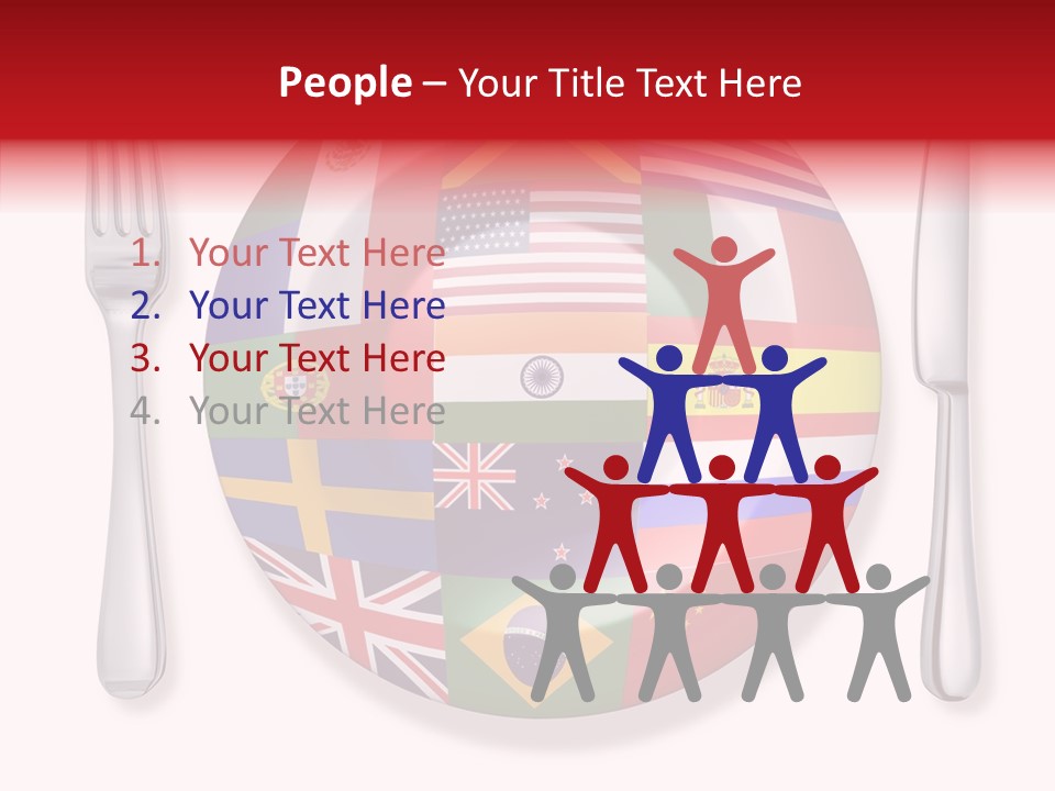 Gastronomic Tourism British PowerPoint Template